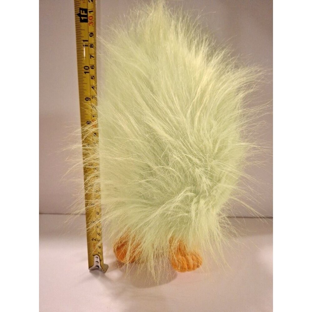 Fuzzbert DreamWorks Trolls Plush Green Hair & Orange Feet 9 Inches Toy Factory - Picture 6 of 6